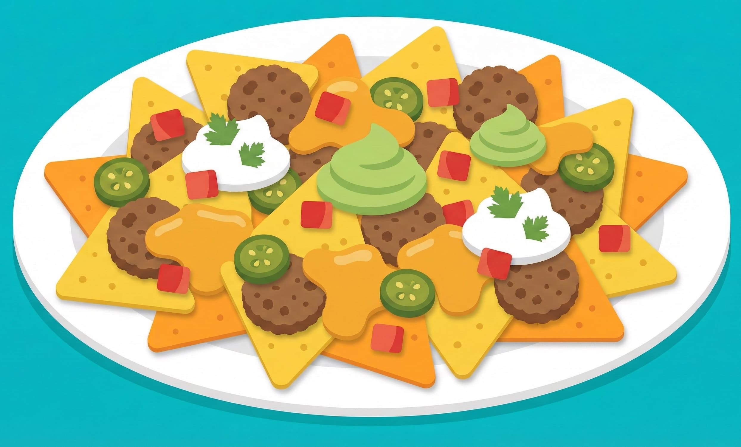 Ground Turkey Nachos