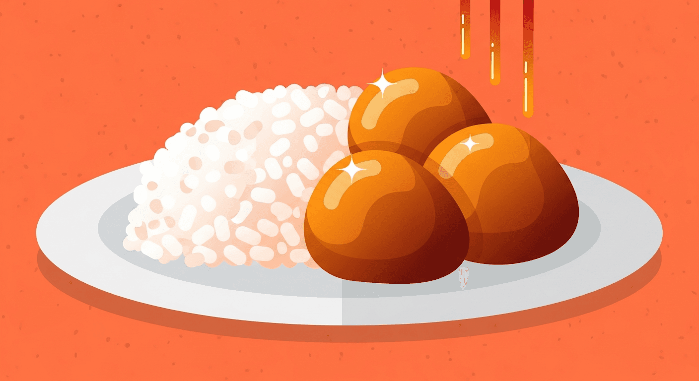 Honey Teriyaki Chicken with Rice